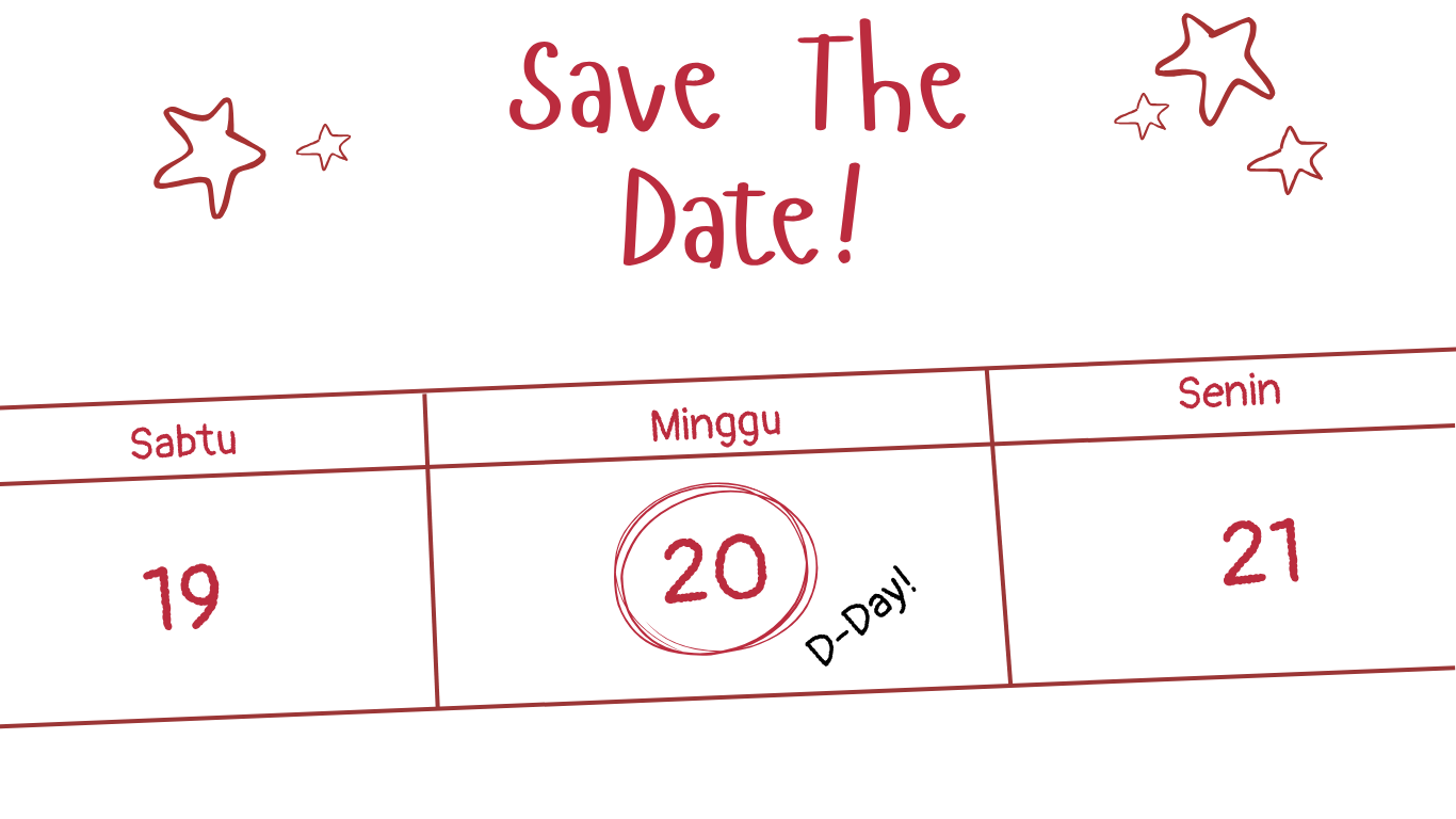 Save The Date! 19 Desember 2026