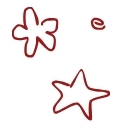 Flower Star Doodle